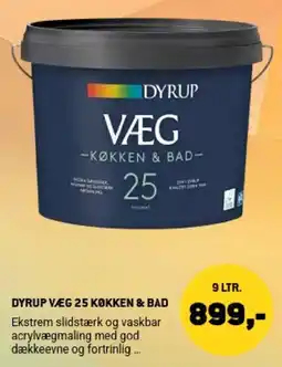 XL-BYG Dyrup væg 25 køkken & bad tilbud