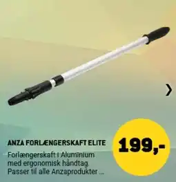 XL-BYG Anza forlængerskaft elite tilbud