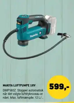 XL-BYG Makita luftpumpe 18v tilbud