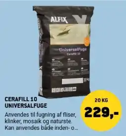 XL-BYG Alfix Cerafill 10 Universalfuge tilbud