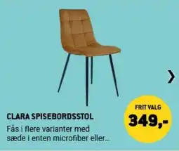 XL-BYG Clara spisebordsstol tilbud