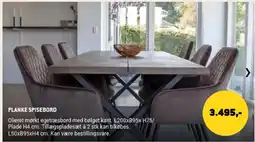 XL-BYG Planke spisebord tilbud