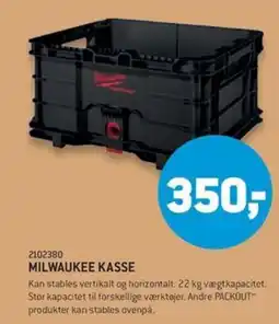 XL-BYG Milwaukee Kasse tilbud