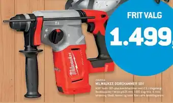 Milwaukee borehammer 18v