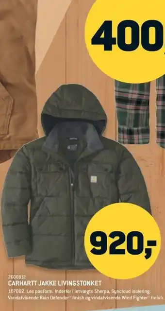 Carhartt Jakke Livingstonket