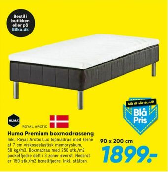Bilka Huma boxmadras tilbud