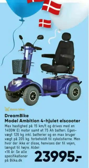 Dream-bikes elscooter