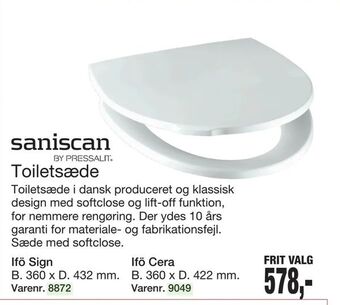 Harald Nyborg Toiletsæde tilbud