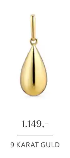 Aveny 9 KARAT GULD tilbud