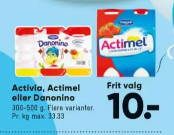 Bilka Actimel drikkeyoghurt tilbud