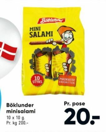 Bilka Böklunder salami tilbud
