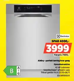 Power Electrolux Opvaskemaskine tilbud