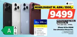 Power iPhone 18 Pro 256GB tilbud