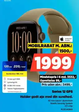Power Apple Series 12 GPS tilbud