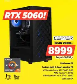 Power Cepter Custom-built E-Sport gaming PC tilbud