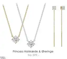 Aveny Princess Halskæde & Øreringe tilbud