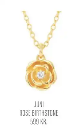 Aveny JUNI ROSE BIRTHSTONE tilbud