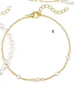 Aveny Pearly Jilly armbånd m. ferskvandsperler tilbud