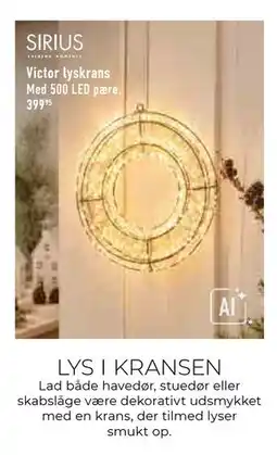 Imerco Victor lyskrans tilbud