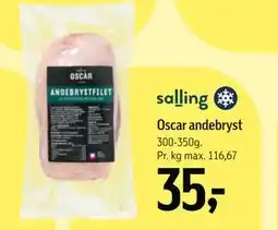 Føtex Oscar andebryst tilbud