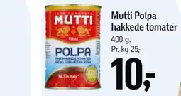 Føtex Mutti Polpa hakkede tomater tilbud