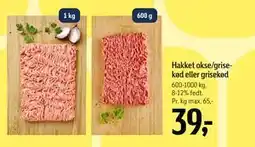 Føtex Hakket okse/grisekød eller grisekød tilbud