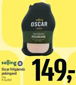 Føtex Oscar fritgående pekingand tilbud