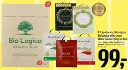 Føtex Il Capolavoro, Montgras, BioLogico eller Jean Marie Garnier Bag-in-Box tilbud