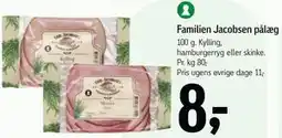 Føtex Familien Jacobsen pålæg tilbud
