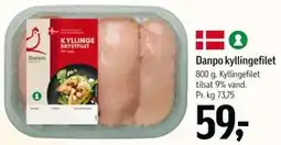 Føtex Danpo kyllingefilet tilbud
