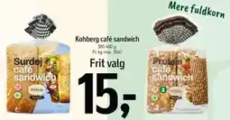 Føtex Kohberg café sandwich tilbud
