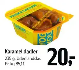 Føtex Karamel dadler tilbud
