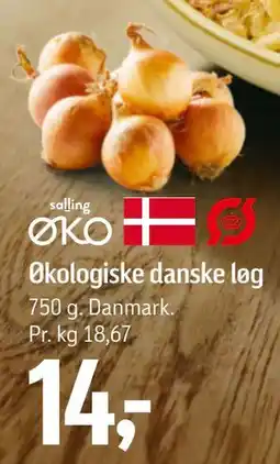 Føtex Økologiske danske løg tilbud