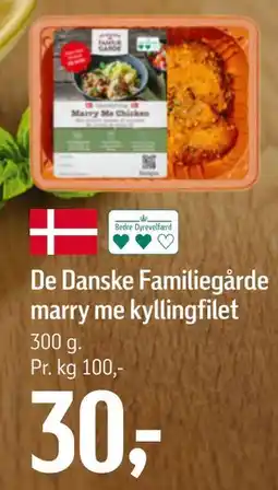 Føtex De Danske Familiegårde marry me kyllingfilet tilbud