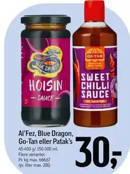 Føtex Al’Fez, Blue Dragon, Go-Tan eller Patak’s tilbud