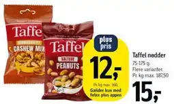 Føtex Taffel nødder tilbud