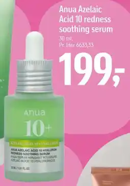 Føtex Anua Azelaic Acid 10 redness soothing serum tilbud