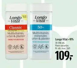 Føtex Longo Vital +10% tilbud