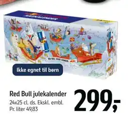 Føtex Red Bull julekalender tilbud