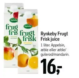 Føtex Rynkeby Frugt Frisk juice tilbud