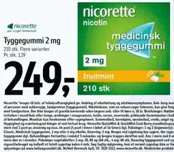 Føtex Tyggegummi 2 mg tilbud