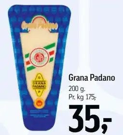 Føtex Grana Padano tilbud
