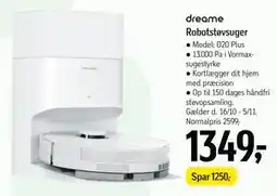 Føtex dreame Robotstøvsuger tilbud