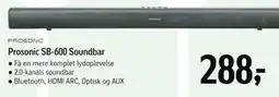 Føtex Prosonic SB-600 Soundbar tilbud