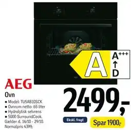Føtex AEG Ovn tilbud