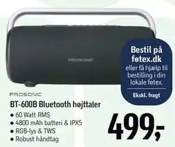 Føtex BT-600B Bluetooth højttaler tilbud
