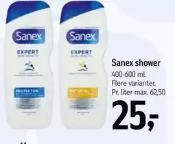 Føtex Sanex shower tilbud