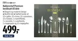 Føtex Køkkenchef Premium bestiksæt 65 dele tilbud