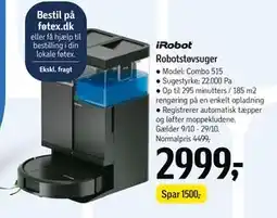 Føtex Robotstøvsuger tilbud