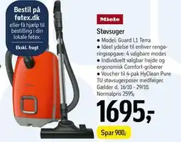 Føtex Støvsuger tilbud